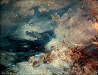 Feu en mer